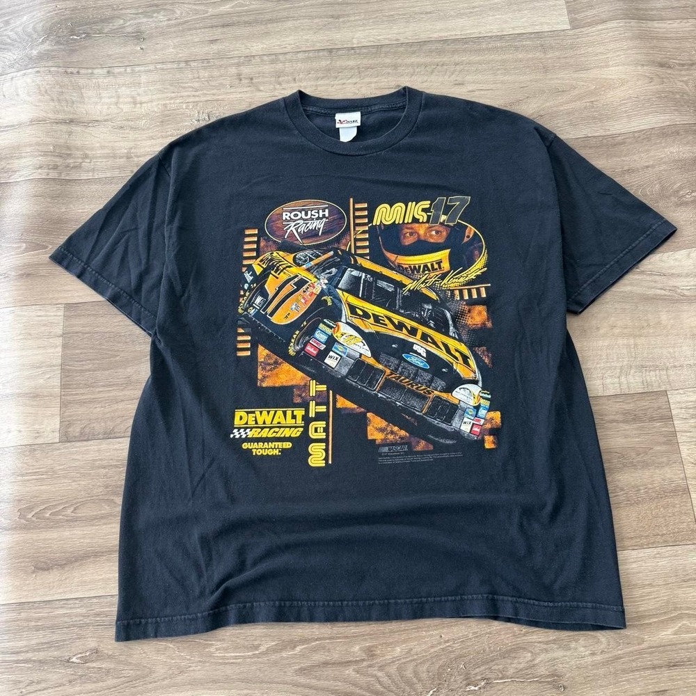 Nascar Matt Kenseth Roush Racing Dewalt Sports Shirt